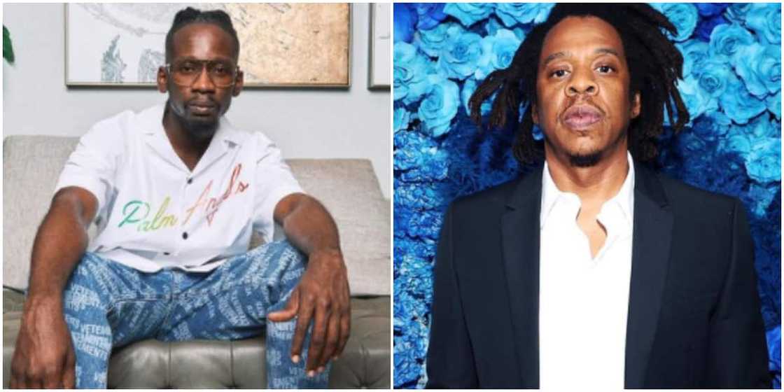 Jay Z and Eazi Jay Z and Eazi