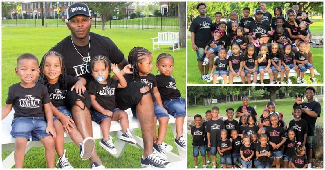 Demond George, 33 kids, multiple baby mamas, black man with 33 kids Demond George, 33 kids, multiple baby mamas, black man with 33 kids