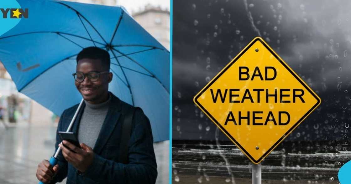 The Ghana Meteorological Agency, GMet, weather update for Monday, June 1, 2026, reduced visibility, morning fog, rain, thunderstorm.