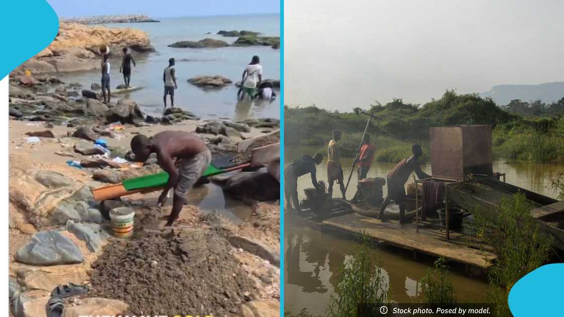 Galamsey, Illegal mining Ghana, Cape Coast, Environmental issues, Social media news, Ghana news Galamsey, Illegal mining Ghana, Cape Coast, Environmental issues, Social media news, Ghana news