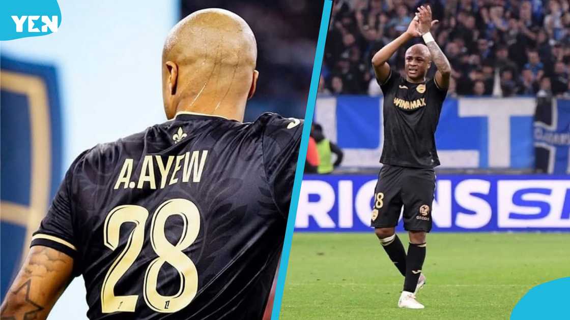 Emotional farewell as Dede Ayew moved to tears by Le Havre fans' standing ovation after Le Havre's Ligue 1 win against Strasbourg to avoid relegation on May 17, 2025 Emotional farewell as Dede Ayew moved to tears by Le Havre fans' standing ovation after Le Havre's Ligue 1 win against Strasbourg to avoid relegation on May 17, 2025