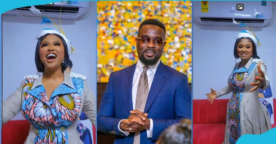 Nana Ama McBrown and Sarkodie Nana Ama McBrown and Sarkodie