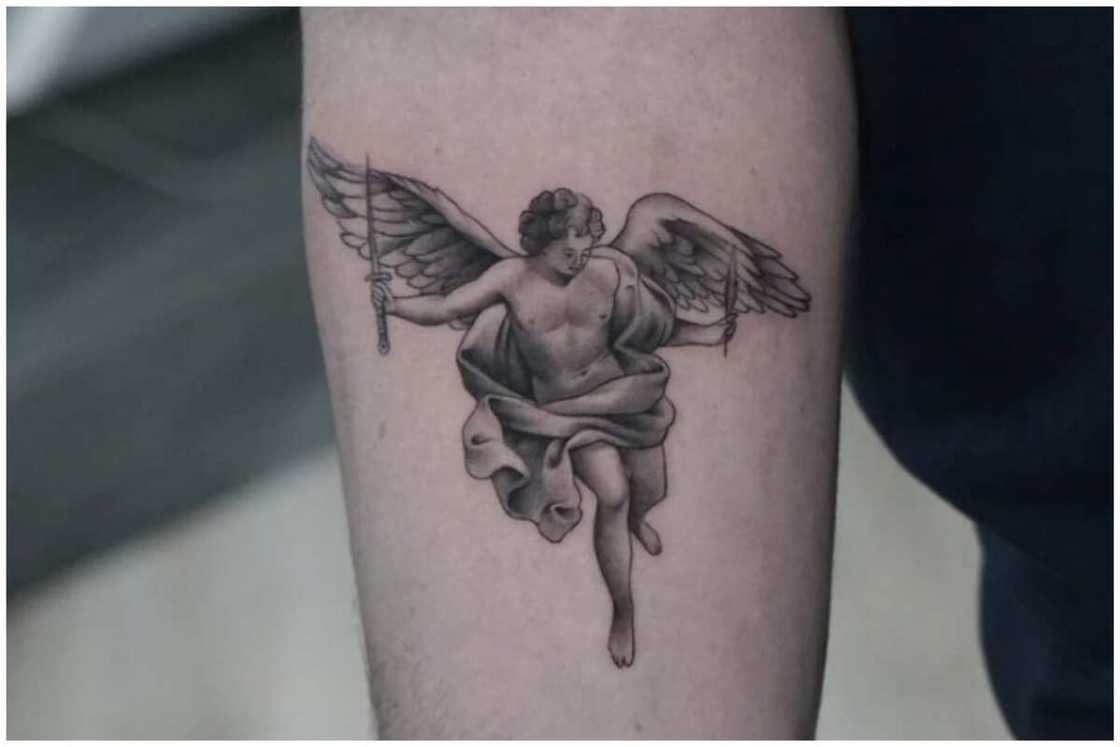 Guardian angel tattoo Guardian angel tattoo