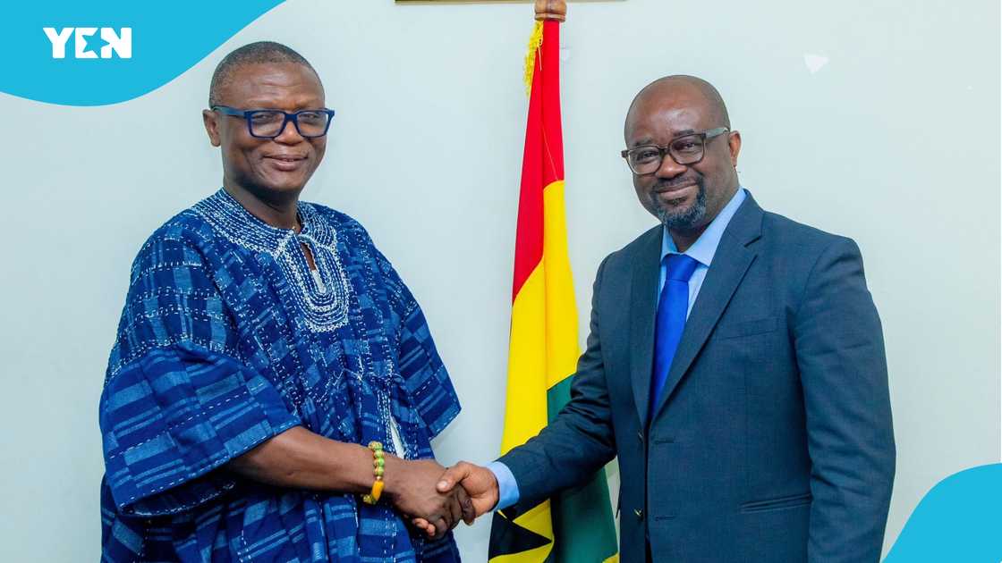 Sports Minister Kofi Adams interacted with Kurt Okraku and the GFA Executive Council after he took office. Sports Minister Kofi Adams interacted with Kurt Okraku and the GFA Executive Council after he took office.