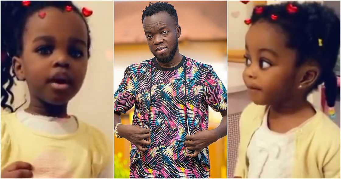 Video Of Akwaboah's Daughter's Speaking With Flawless British Accent Stir Reactions