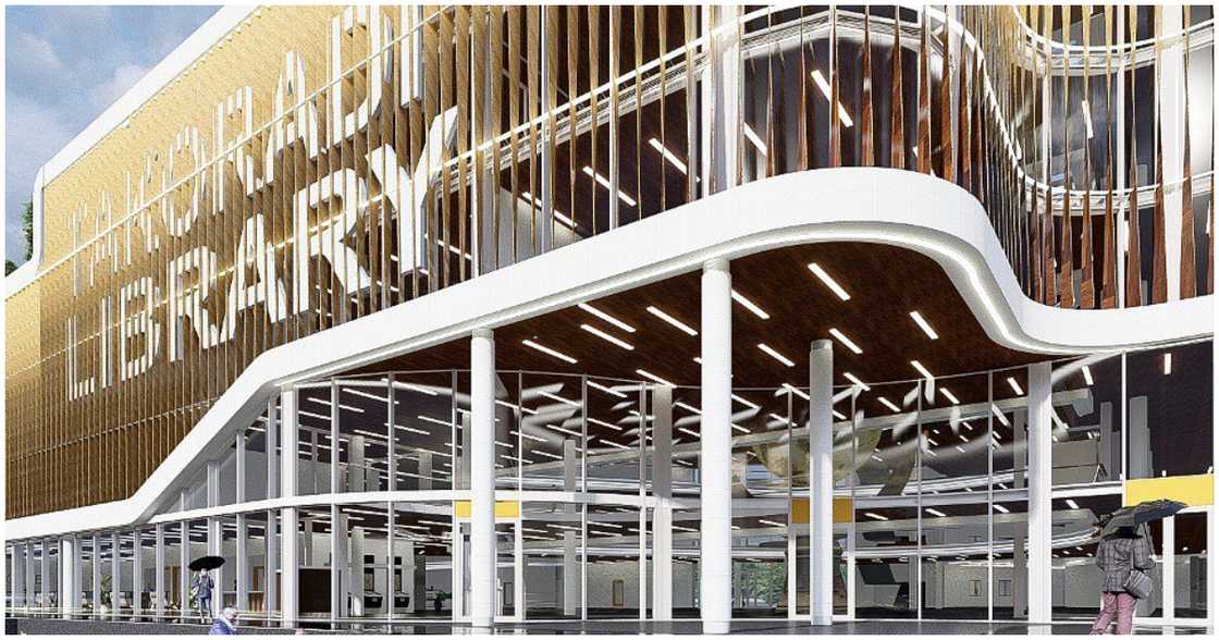 Abdul Azeez designs a beautiful library for Takoradi Abdul Azeez designs a beautiful library for Takoradi