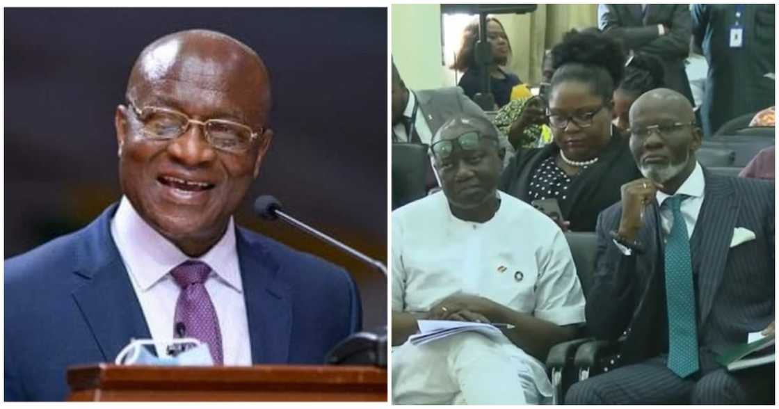 Osei Kyei-Mensah-Bonsu and Gabby Otchere-Darko were engaged in a spat over Ken Ofori-Atta. Osei Kyei-Mensah-Bonsu and Gabby Otchere-Darko were engaged in a spat over Ken Ofori-Atta.
