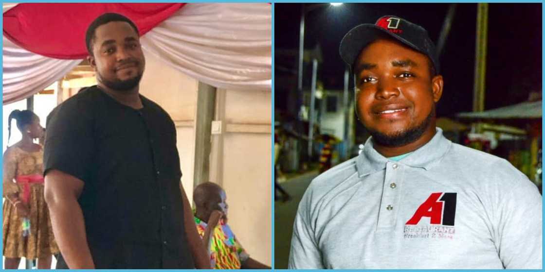 University of Ghana graduate turns koko seller after finding no job upon completion. University of Ghana graduate turns koko seller after finding no job upon completion.