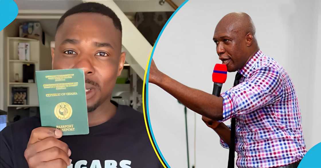 Prophet Oduro weighs in on Dutch passport vs PhD debate, slams Mr Happiness: "What is a passport?" Prophet Oduro weighs in on Dutch passport vs PhD debate, slams Mr Happiness: "What is a passport?"