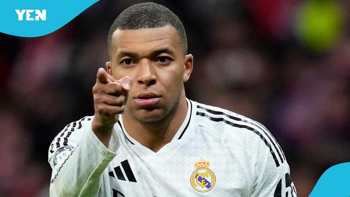 Kylian Mbappé sits second in the race for the La Liga top scorer prize with 20 goals. Kylian Mbappé sits second in the race for the La Liga top scorer prize with 20 goals.
