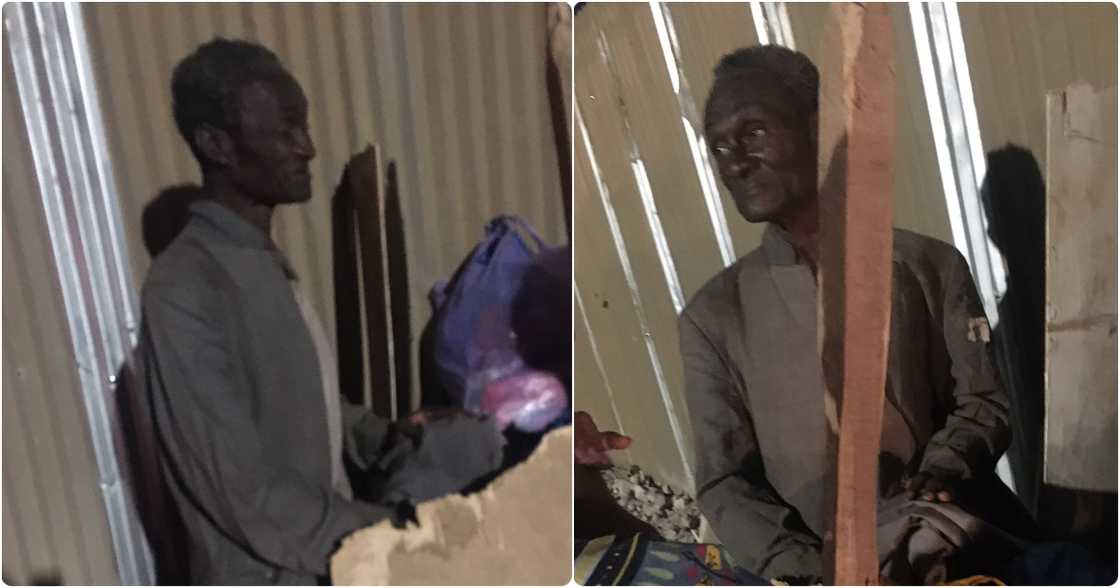 Elderly Ghanaian man narrates how his life went downhill after losing his family Elderly Ghanaian man narrates how his life went downhill after losing his family