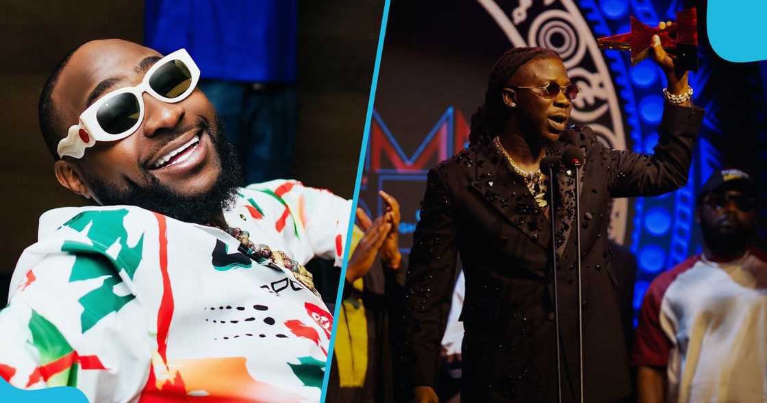 Stonebwoy and Davido Stonebwoy and Davido