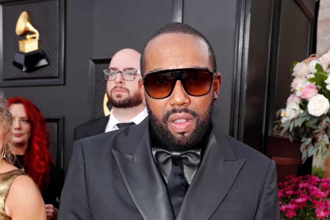 Larry Hoover Jr. attends the 64th Annual GRAMMY Awards