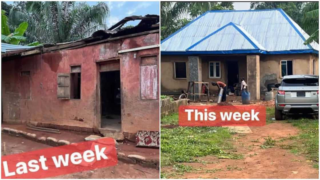 Many people prayed for him. Many people prayed for him.