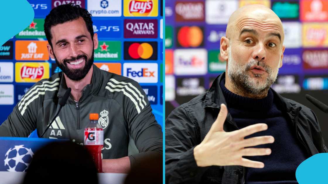 Real Madrid vs Manchester City, Champions League, oracle cat prediction, Nimbus Pronos, football-predicting cat, UEFA round of 16, football rivalry, Alvaro Arbeloa, Pep Guardiola, Champions League history, Vinicius Junior, Antoine Semenyo.