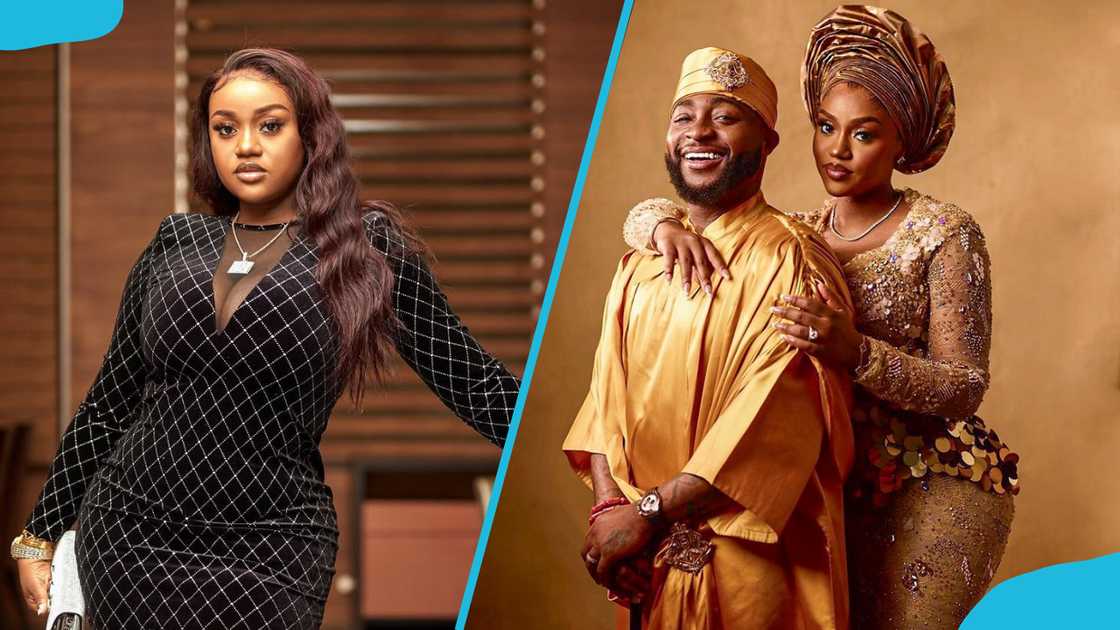 Chioma Avril Rowland and Davido Chioma Avril Rowland and Davido