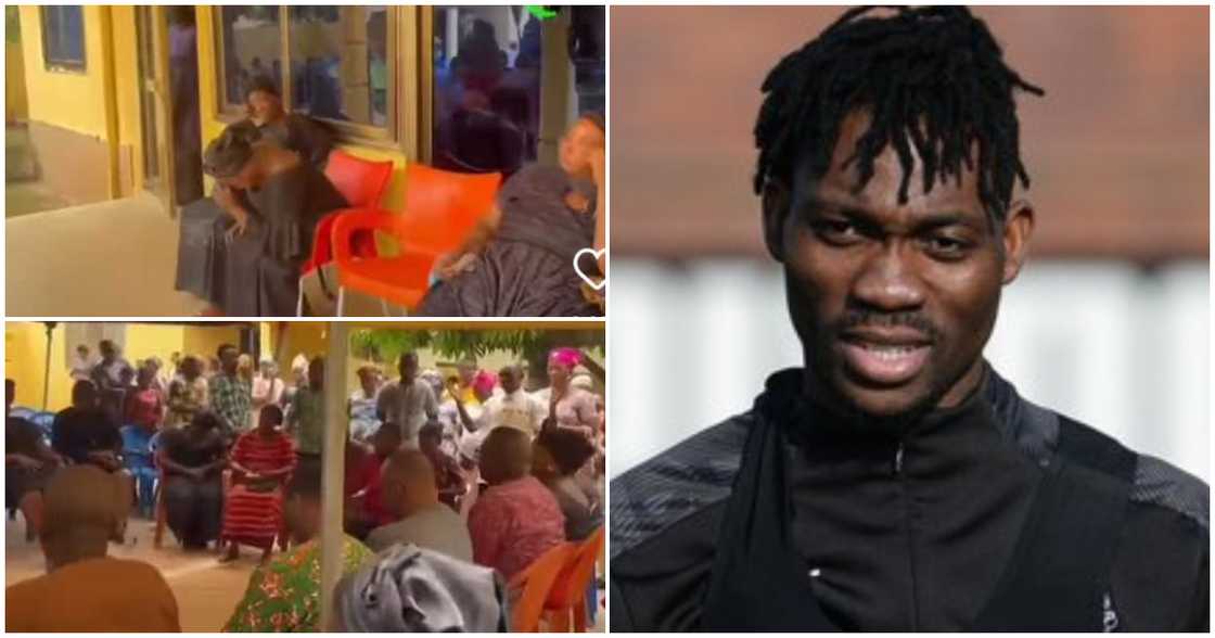 Christian Atsu's family awaits his body at home Christian Atsu's family awaits his body at home