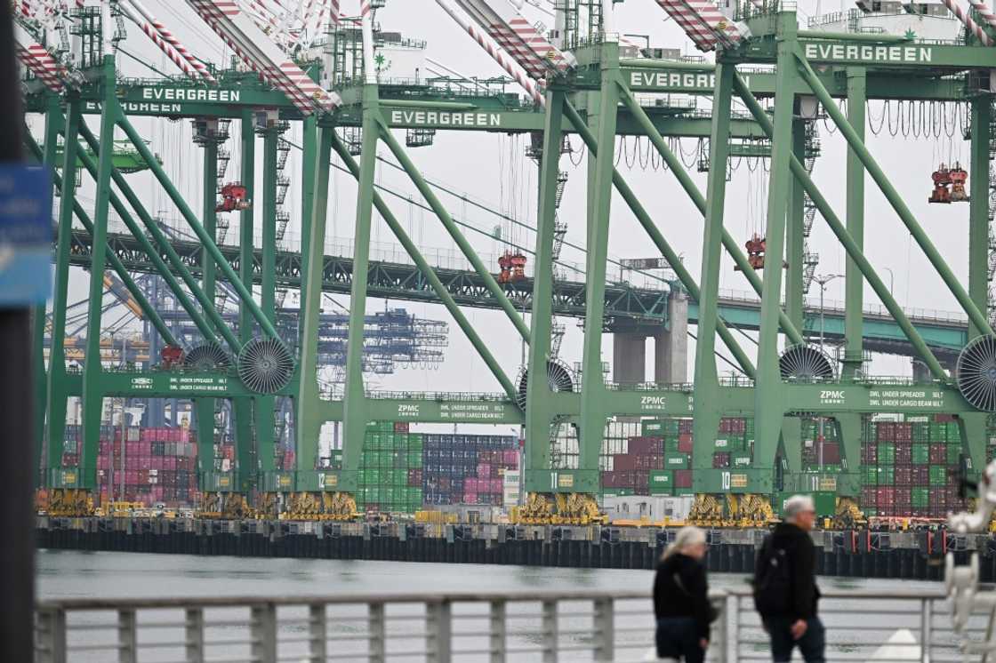 The usual choreography of cranes at the Port of Los Angeles is stumbling thanks to swingeing tariffs imposed by Donald Trump