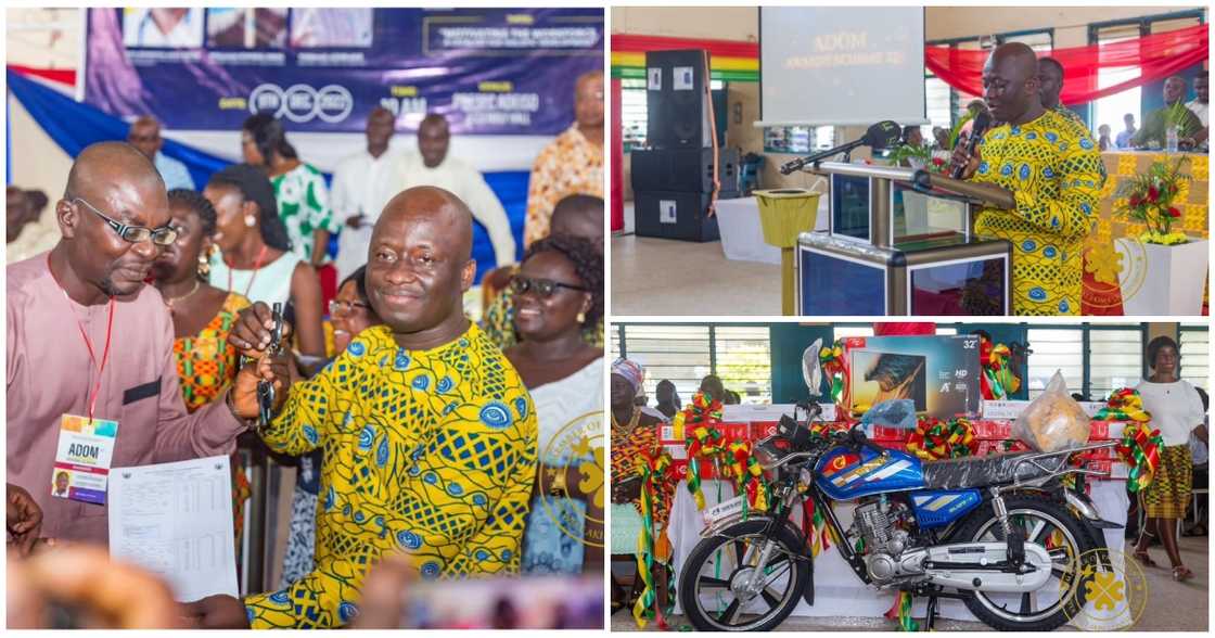 Visually impaired Ghanaian teacher who won an award Visually impaired Ghanaian teacher who won an award