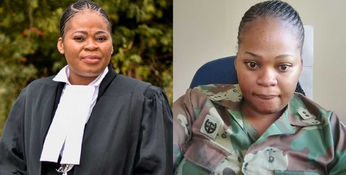 Adv Lerato Nyathi, a lawyer and a soldier Adv Lerato Nyathi, a lawyer and a soldier
