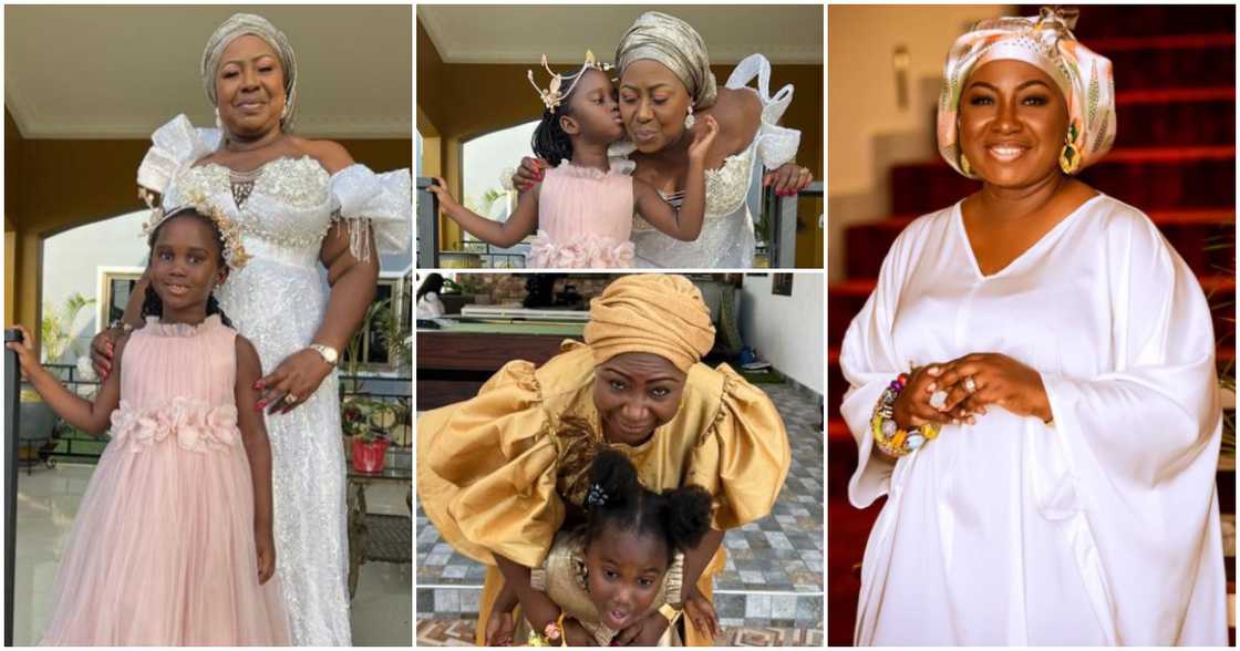Gifty Anti shared pictures in which she posed with her daughter ahead of 53rd birthday. Gifty Anti shared pictures in which she posed with her daughter ahead of 53rd birthday.