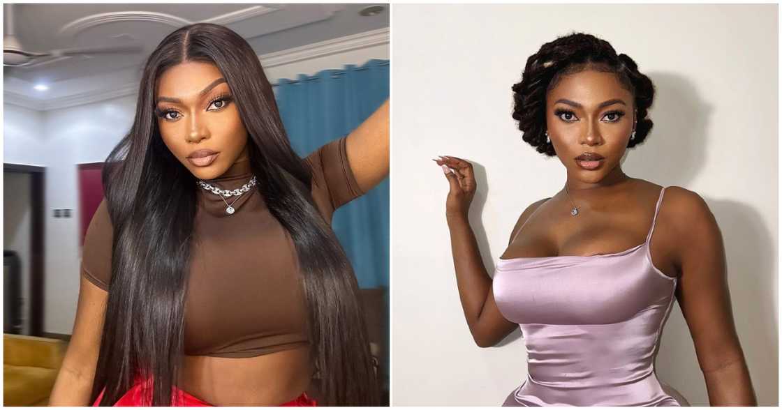 Sefa slays in silk dress Sefa slays in silk dress