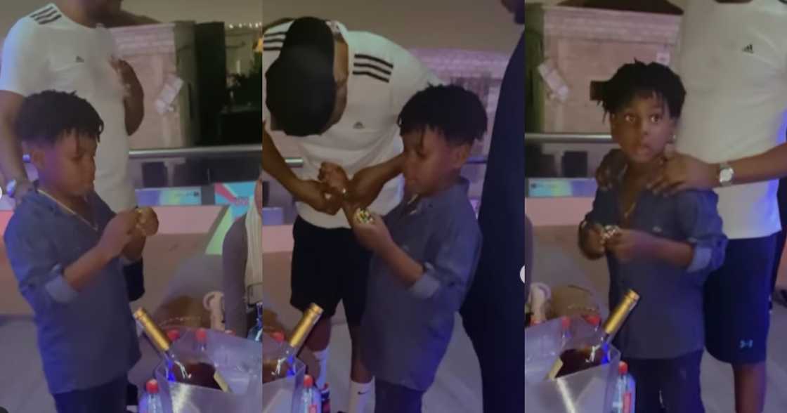 Shatta Wale's son Shatta Wale's son