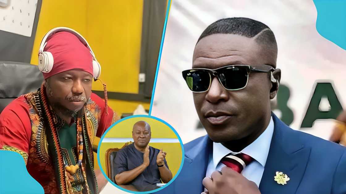 Blakk Rasta, Captain Smart, John Dramani Mahama, Raymond Archer, Shatta Wale, EOCO Blakk Rasta, Captain Smart, John Dramani Mahama, Raymond Archer, Shatta Wale, EOCO