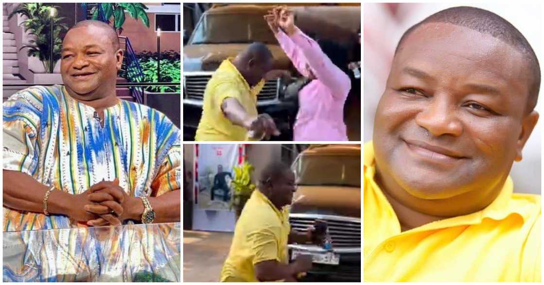 Hassan Ayariga: Ghanaian Politician Shows off Dance Moves Amidst Cheers; Dances with His Wife in New Video Hassan Ayariga: Ghanaian Politician Shows off Dance Moves Amidst Cheers; Dances with His Wife in New Video