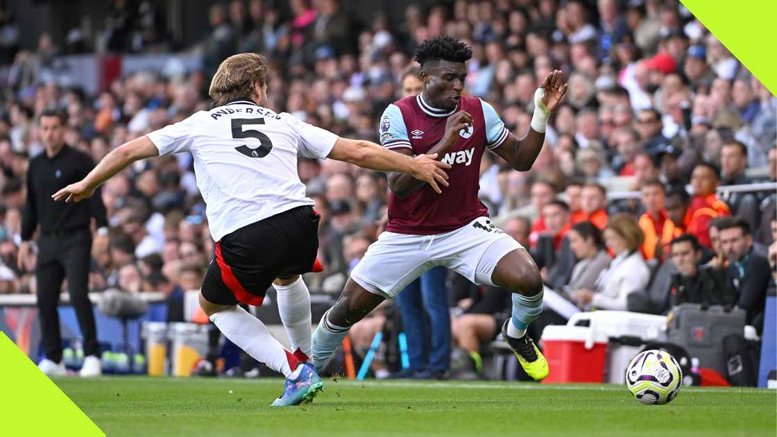 Video Shows How Mohammed Kudus Humiliated Fulham Player With Filthy Nutmeg Video Shows How Mohammed Kudus Humiliated Fulham Player With Filthy Nutmeg