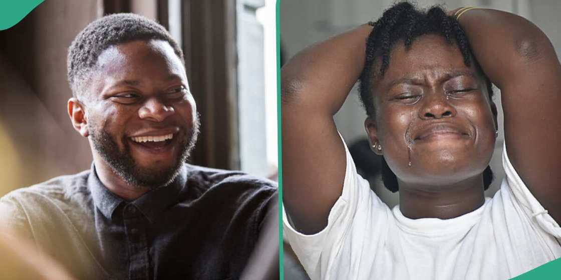 Lady gets dumped by her man. Lady gets dumped by her man.