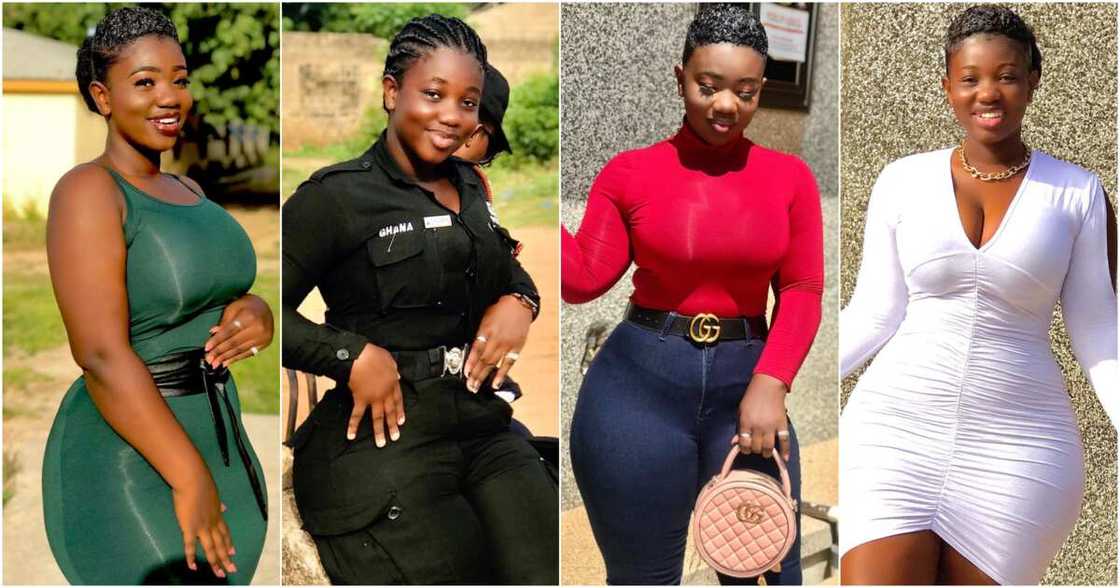Ama Serwaa Dufie: 7 new photos of Ghana's 'hottest and curviest' policewoman Ama Serwaa Dufie: 7 new photos of Ghana's 'hottest and curviest' policewoman