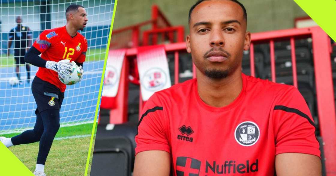 Jojo Wollacot training with Ghana. Jojo Wollacot training with Ghana.