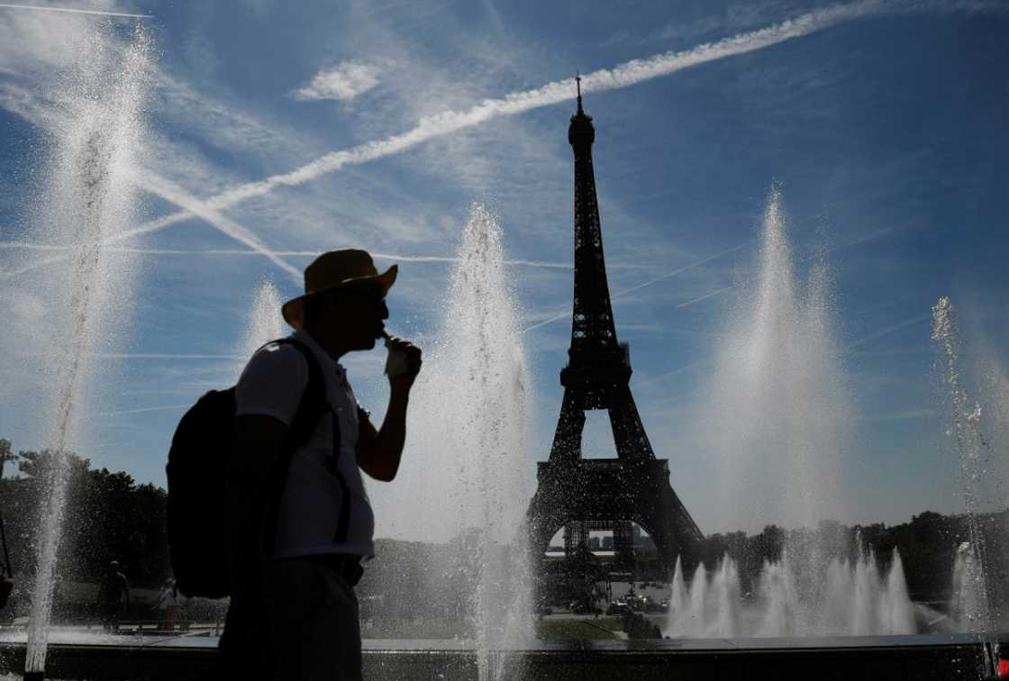 Temperatures climbed across much of France Friday, including in Paris Temperatures climbed across much of France Friday, including in Paris