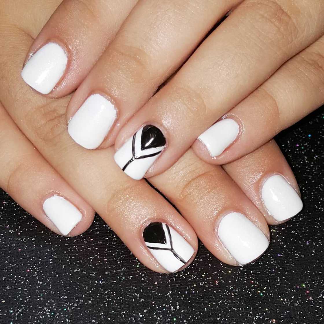 unique classy short nail designs