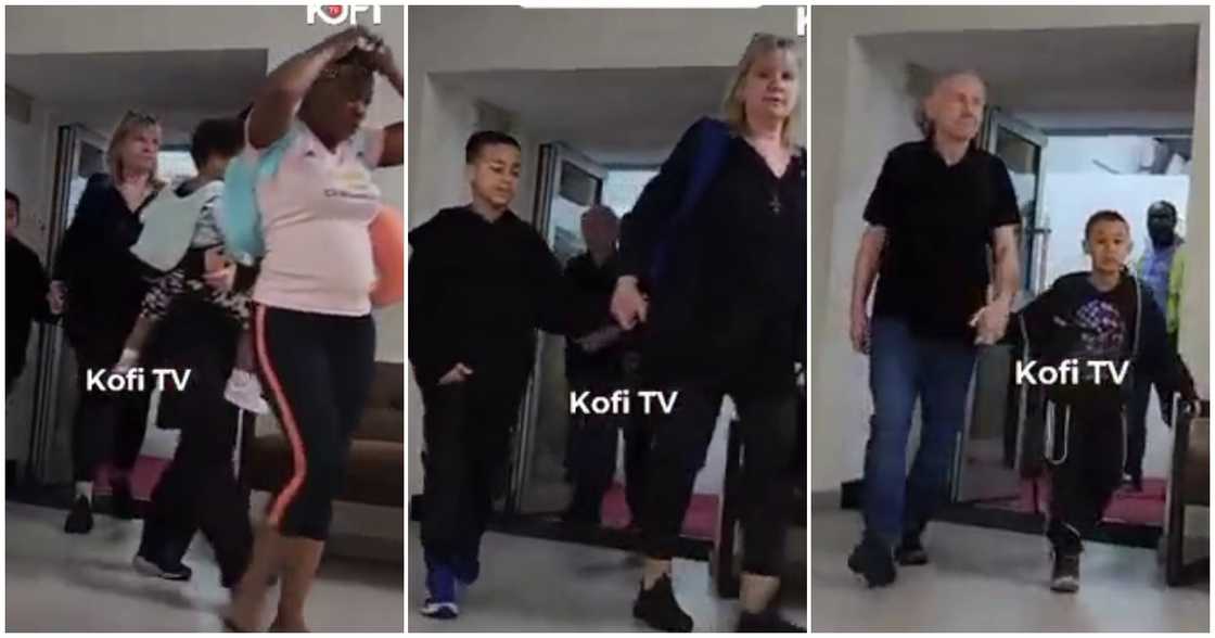 Christian Atsu's in-laws, twin sister, wife and children Christian Atsu's in-laws, twin sister, wife and children