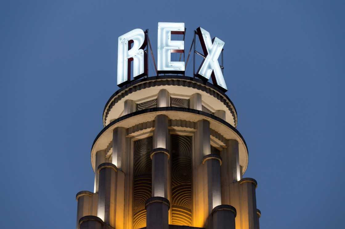 The 90-year-old Grand Rex has the only spinning sign on the Paris skyline The 90-year-old Grand Rex has the only spinning sign on the Paris skyline