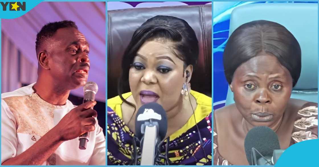 Photo of Auntie Naa, Yaw Sarpong and his wife Photo of Auntie Naa, Yaw Sarpong and his wife