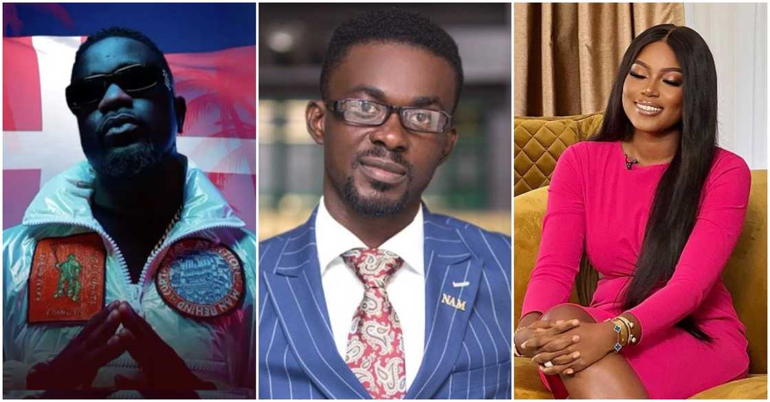 Sarkodie, NAM1 and Yvonne Nelson Sarkodie, NAM1 and Yvonne Nelson