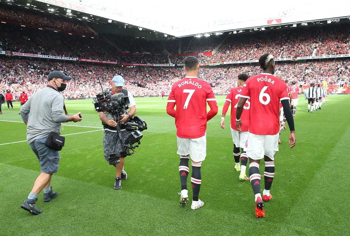 Cristiano Ronaldo and Pogba