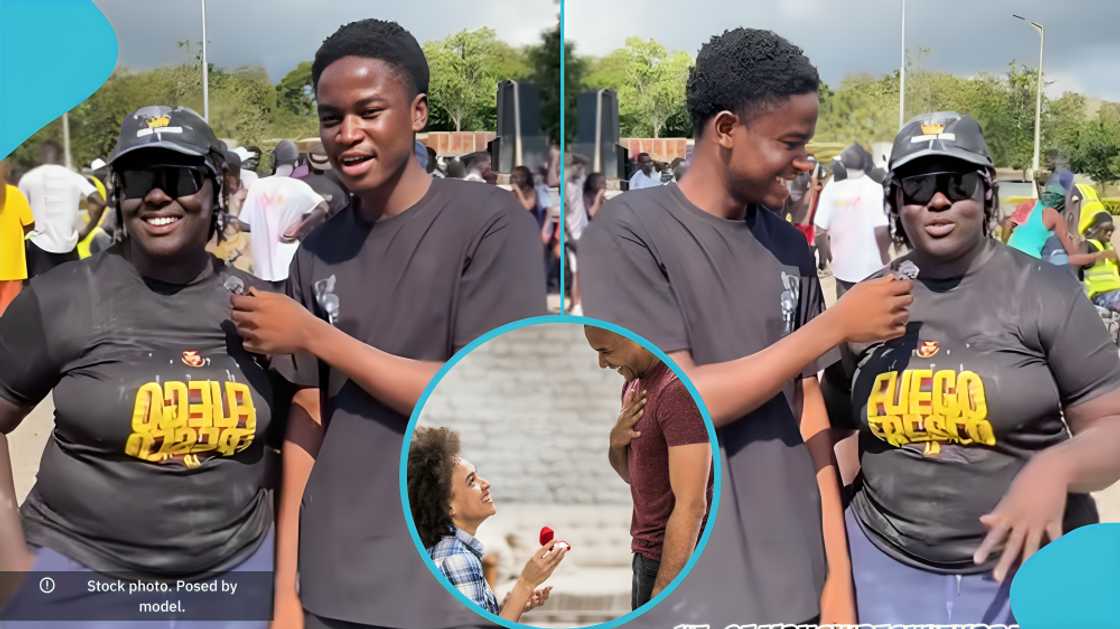 University of Cape Coast, student, love, relationship, marriage, lady proposes to boyfriend, wedding, university campus love University of Cape Coast, student, love, relationship, marriage, lady proposes to boyfriend, wedding, university campus love