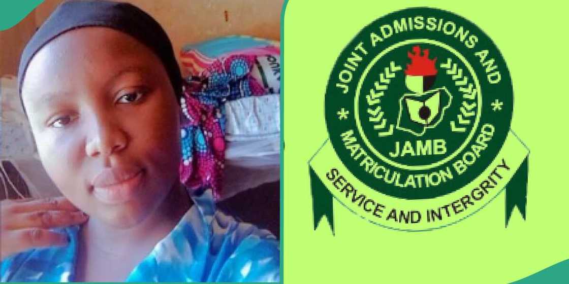 Nigerian girl scores 293 in JAMB. Nigerian girl scores 293 in JAMB.