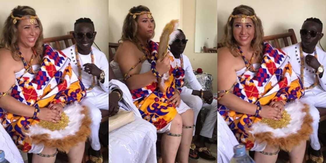 First photos from Patapaa's wedding with his 'oyibo' wife pop up First photos from Patapaa's wedding with his 'oyibo' wife pop up