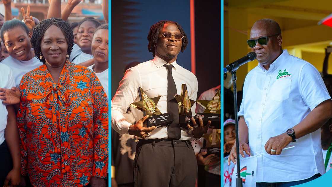 Professor Naana Jane Opoku-Agyemang, Stonebwoy, John Dramani Mahama, 2024 Ghana elections, Ghana's new president, Ghana's first female vice president Professor Naana Jane Opoku-Agyemang, Stonebwoy, John Dramani Mahama, 2024 Ghana elections, Ghana's new president, Ghana's first female vice president