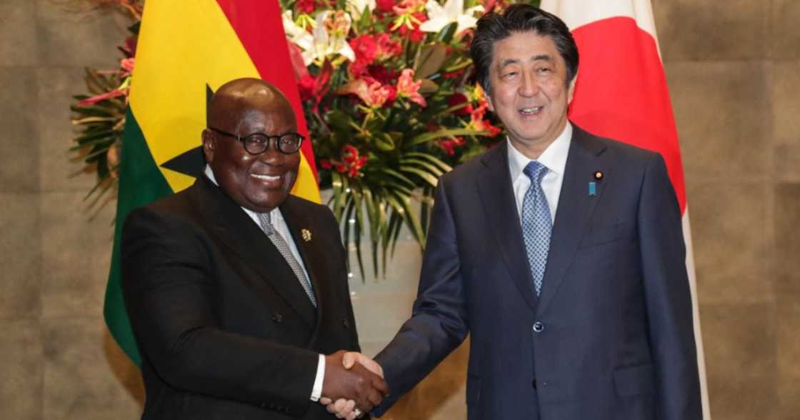Akufo-Addo on murder of Japan ex-leader Shinzo Abe Akufo-Addo on murder of Japan ex-leader Shinzo Abe