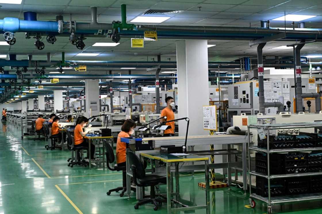 Vietnam, a global manufacturing hub, is targeting growth of between six and 6.5 percent this year Vietnam, a global manufacturing hub, is targeting growth of between six and 6.5 percent this year