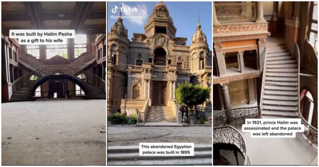 The abandoned palace in Egypt The abandoned palace in Egypt