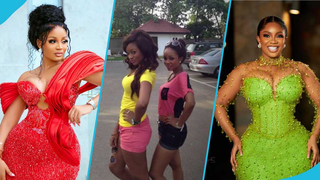 Serwaa Amihere, Maame Gyamfuaa, Serwaa Amihere's sister, Oh! My Hair, Ghana Celebrities