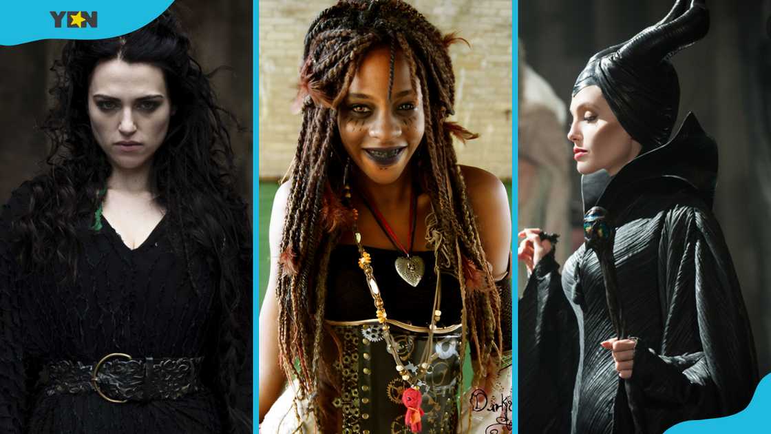 Lady Morgana (L), Tia Dalma (M) and Lady Maleficent (R) Lady Morgana (L), Tia Dalma (M) and Lady Maleficent (R)