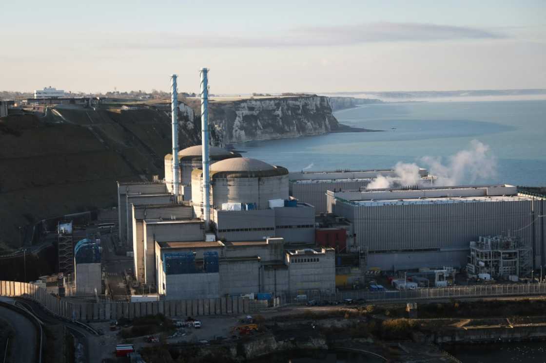 The crack was discovered in a cooling pipe at a reactor on the Channel coast The crack was discovered in a cooling pipe at a reactor on the Channel coast